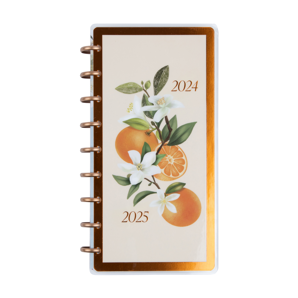 Image of 2024 Fruit & Flora Happy Planner - Skinny Classic Horizontal Layout - 12 Months