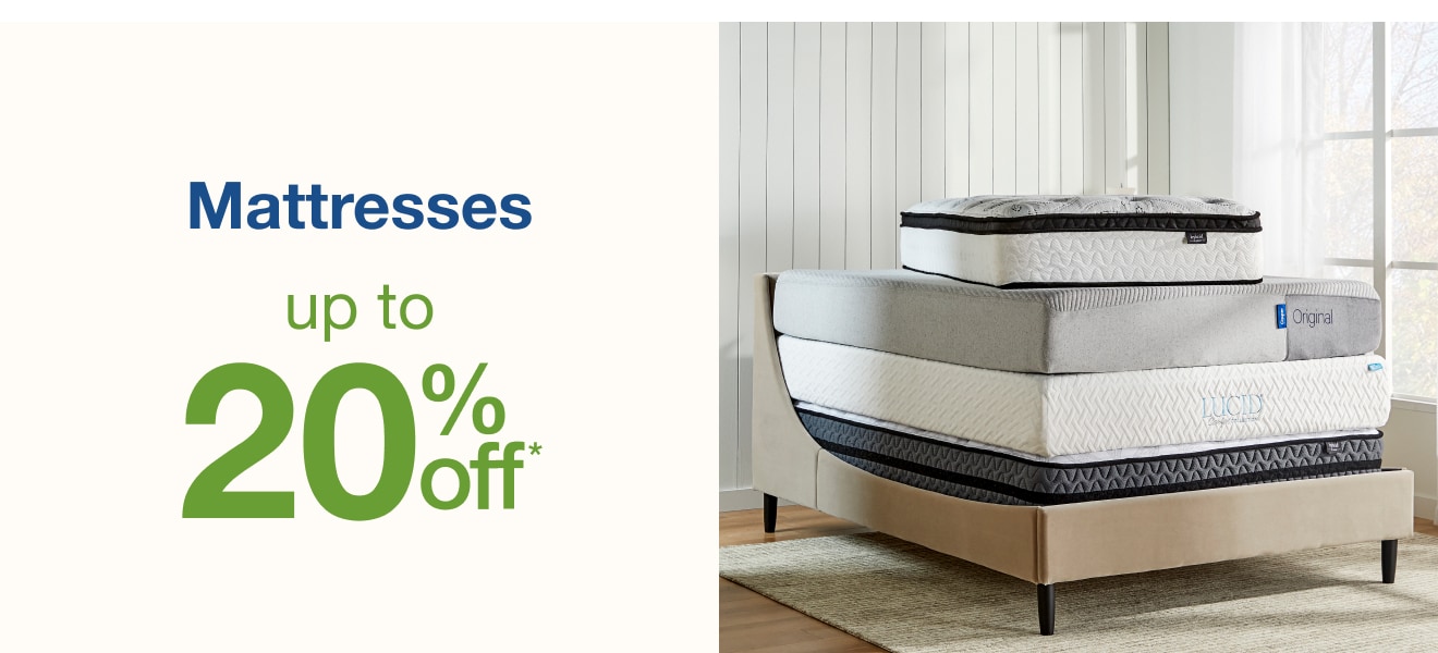 Mattresses Up to 20% Off â€” Shop Now!