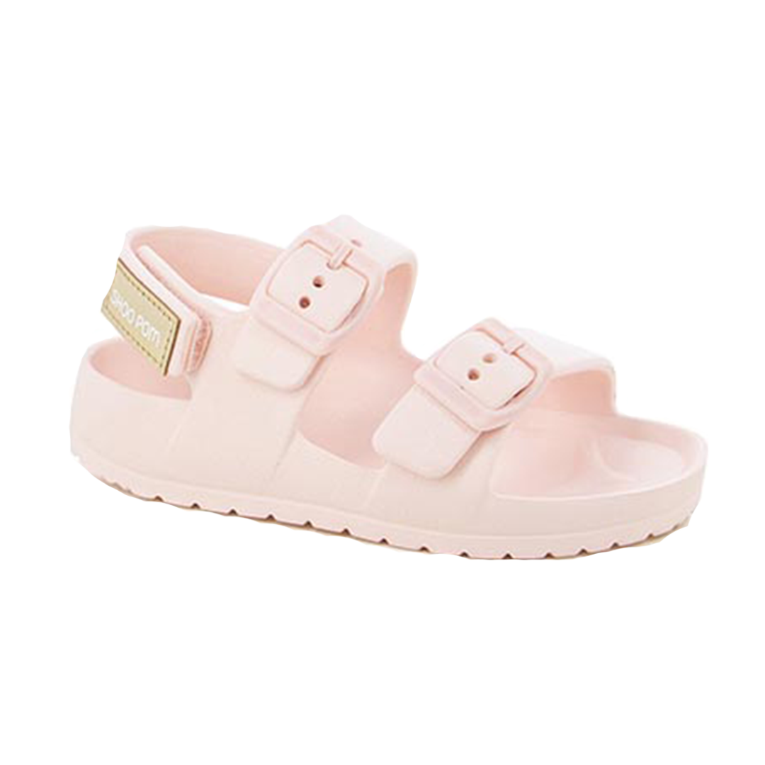 Image of Eva Velcro Buckle Sandal - Rosewater