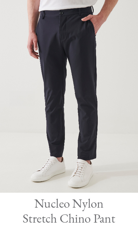 NUCLEO NYLON STRETCH CHINO PANT