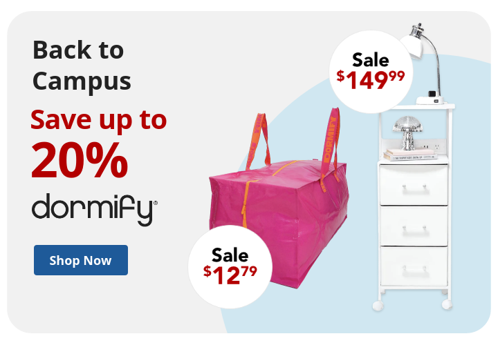 Save Up to 20% on Dormify