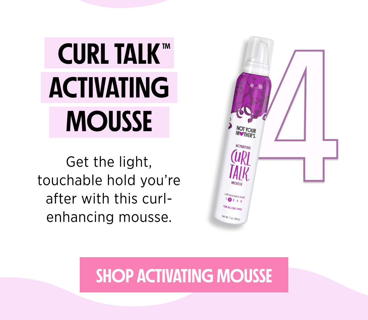 Curl Talk Activating Mousse