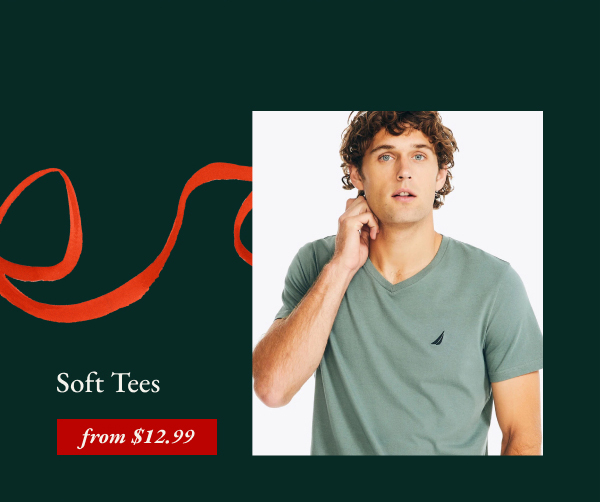 Soft tees from $12.99