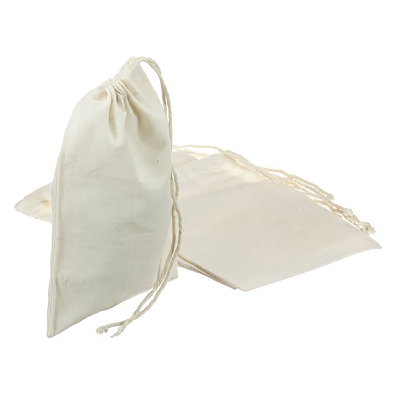 Image of Large Cotton Reusable Tea Bags