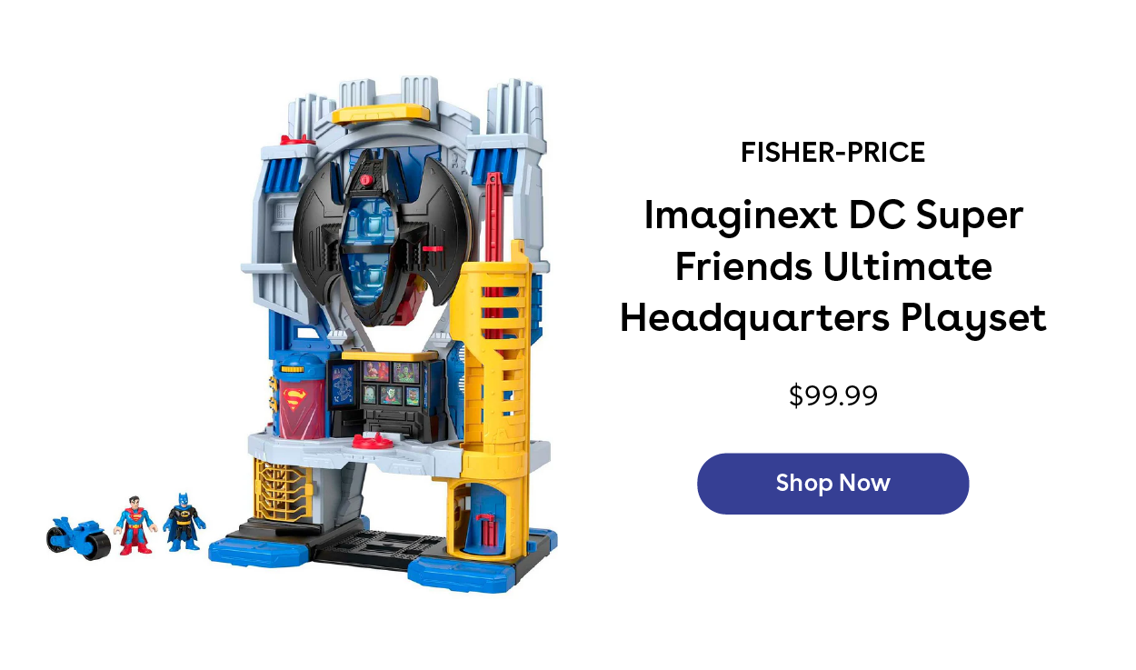 Fisher-Price Imaginext DC Super Friends Ultimate Headquarters Playset $99.99 Shop Now