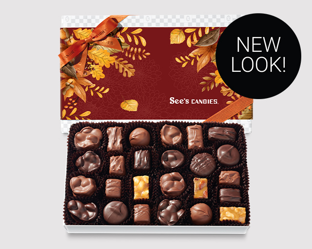 New Look! Sweet Fall Nuts & Chews