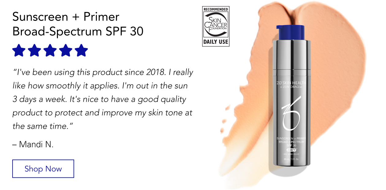 Sunscreen + Primer Broad-Spectrum SPF 30 - Shop Now ›