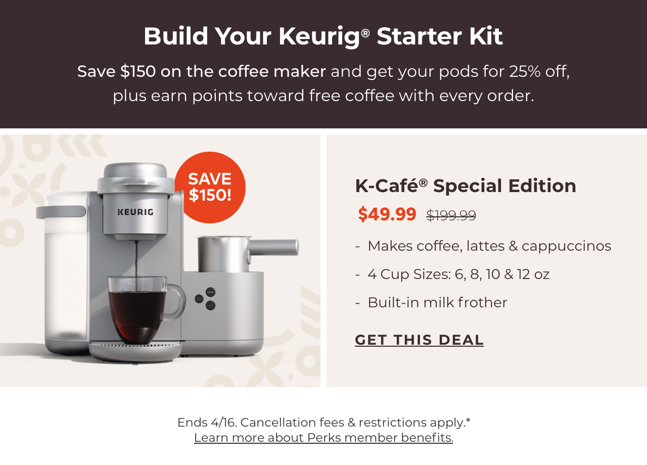 K-Café Special Edition for $49.99