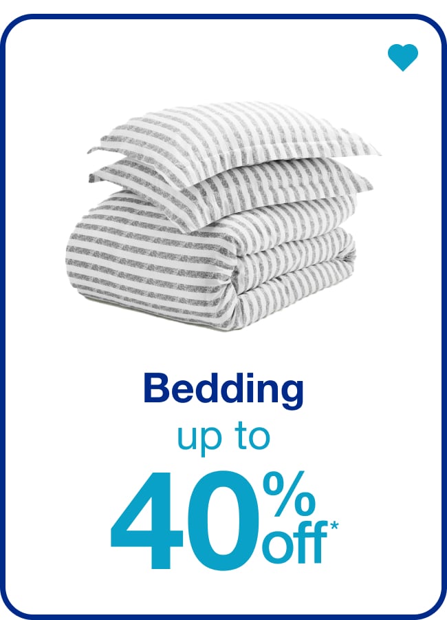 Bedding Up to 40% Off â€” Shop Now!