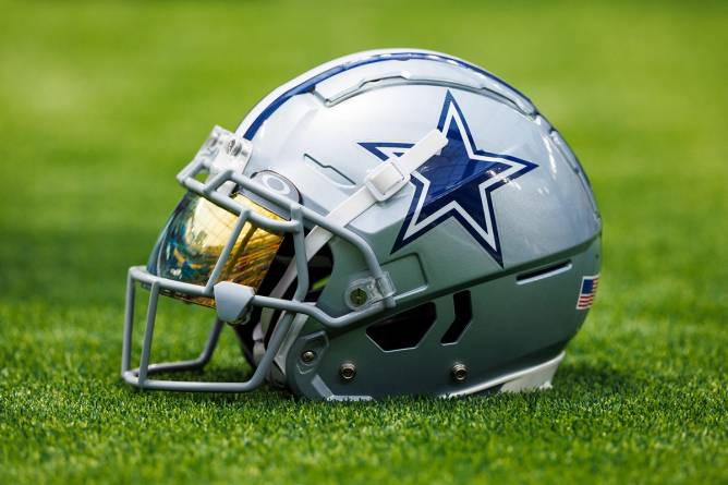 Dallas Cowboys helmet