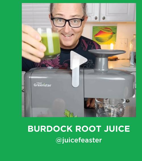 Burdock Root Juice @juicefeaster