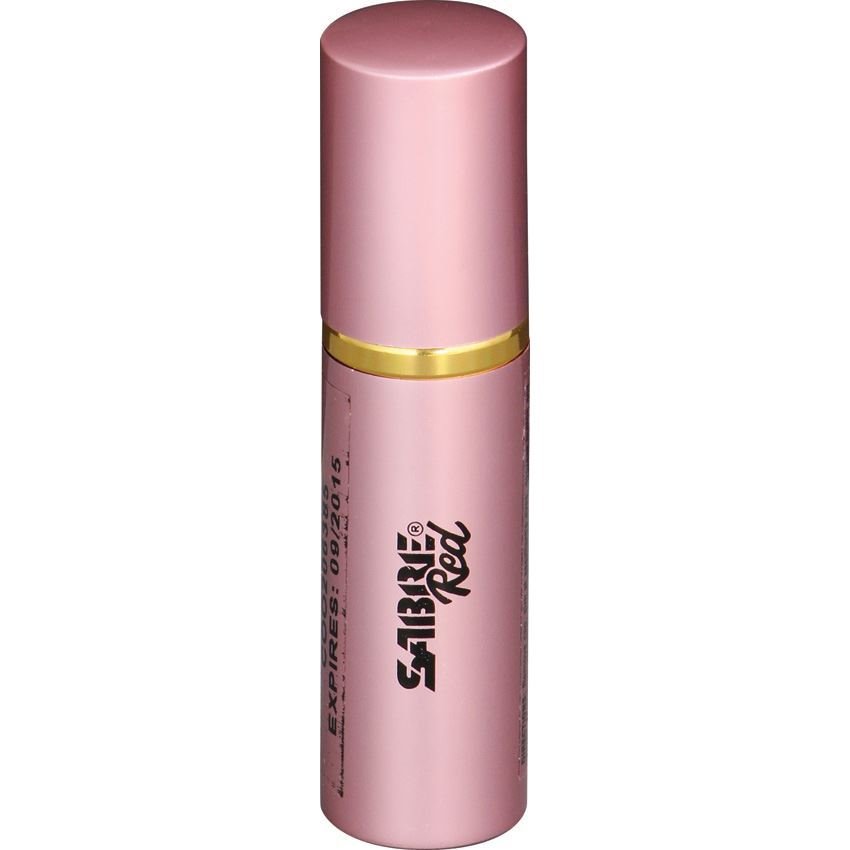 Sabre 15400 Lipstick ORMD Pepper Spray with Pink aluminum Case