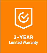 3 Year Limited Warranty