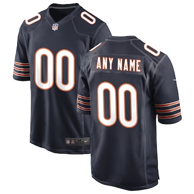  Nike Navy  Custom Game Jersey