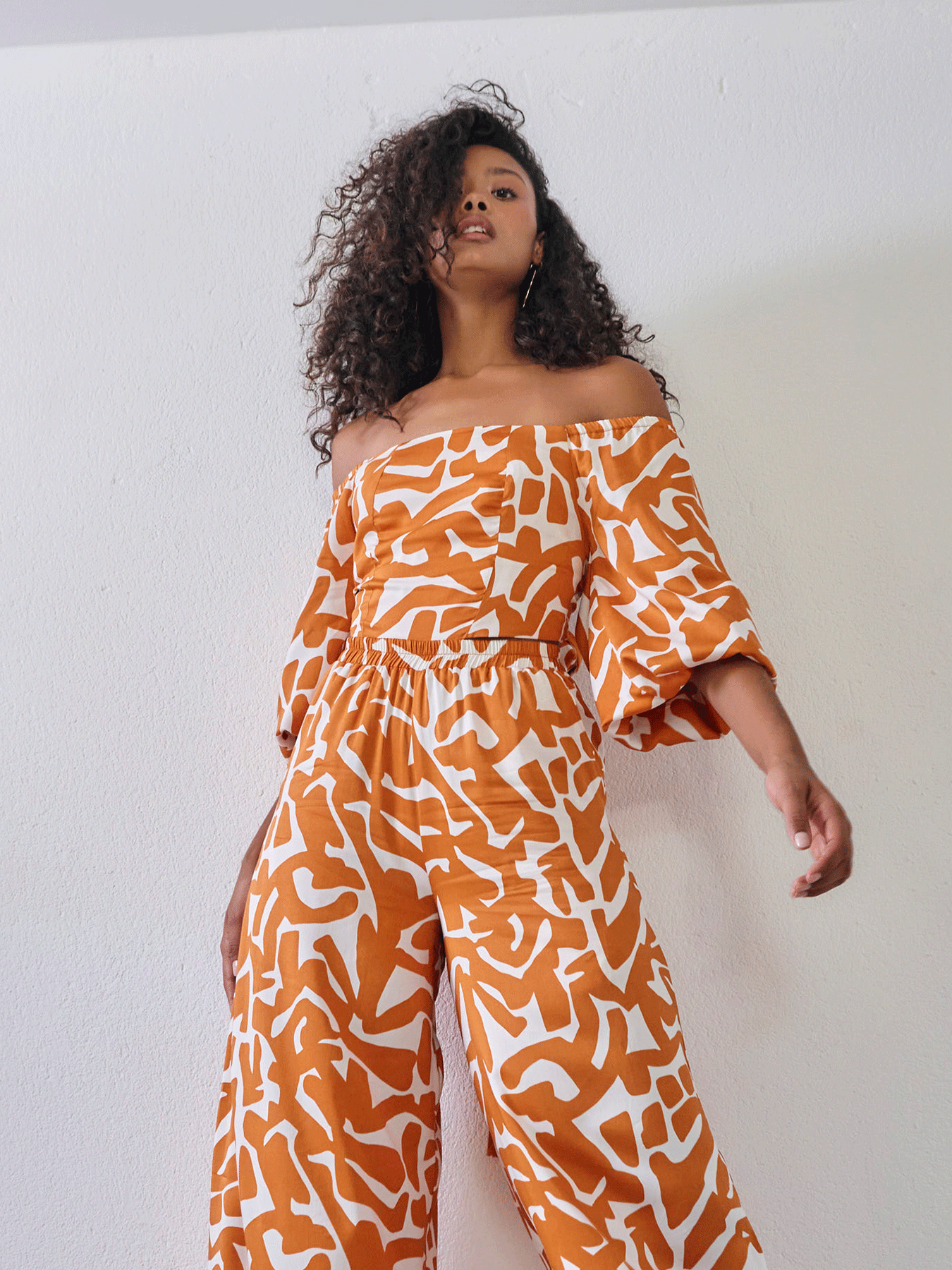 Image of Sustainable Una Top - Tali Orange