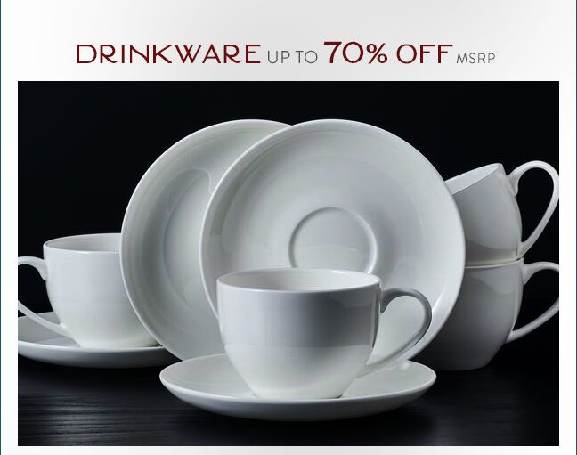 Shop Drinkware up to 70% Off MSRP