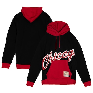  Mitchell & Ness  Black  Hardwood Classics Big Face 5.0 Pullover Hoodie