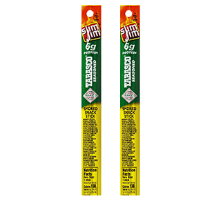 2 Slim Jim snack sticks