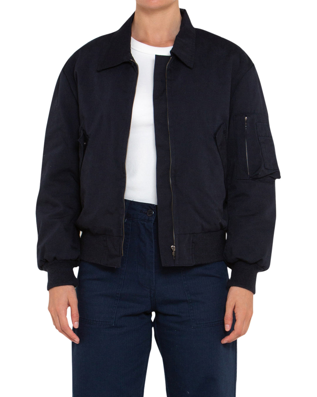 Image of Flight Jacket - Navy