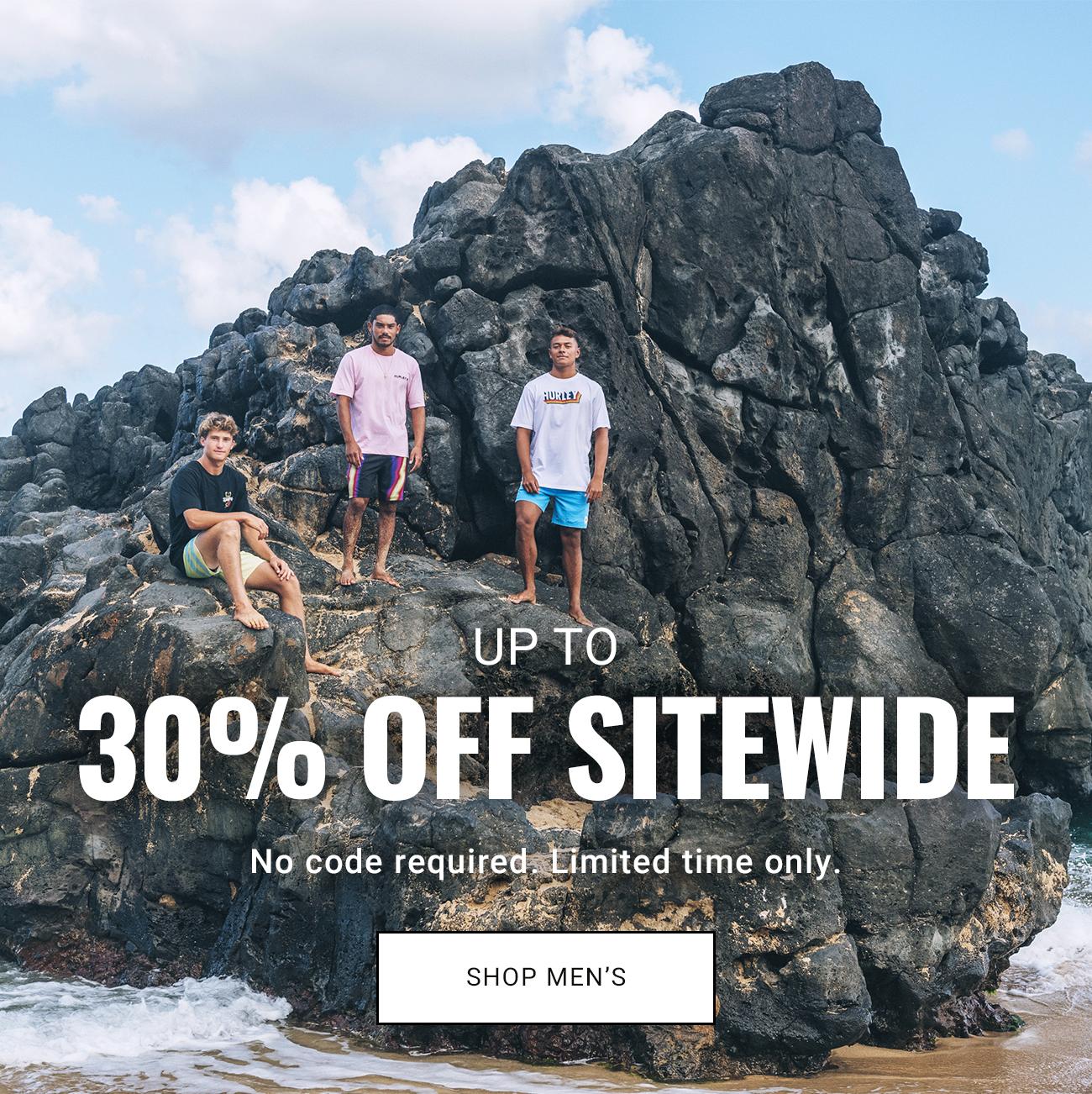 Up To 30% Off Sitewide | Shop Men's