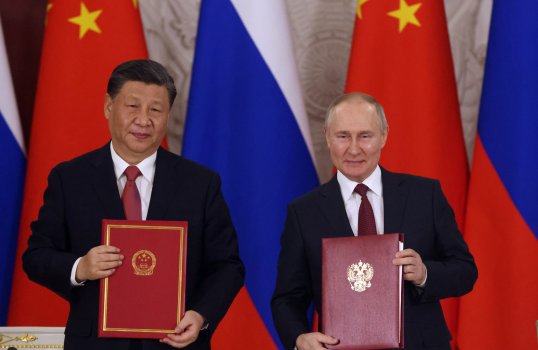 Photo: Putin and Xi To Meet 'Several' Times This Year, Ambassador Says