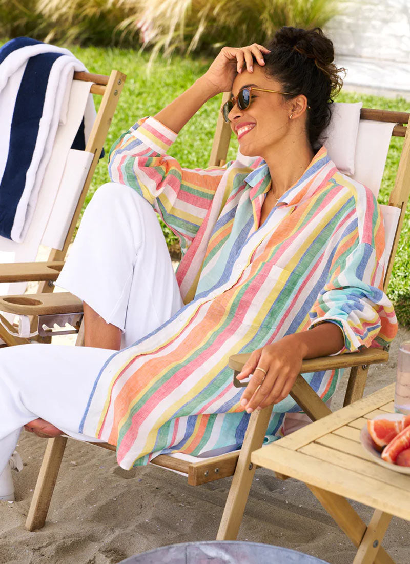 Image of Mackenzie Multi Stripe Shirt