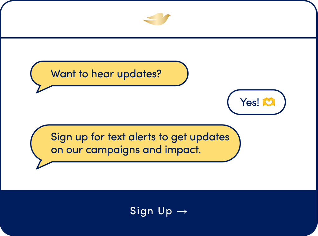 Want to hear updates? | Sign Up →