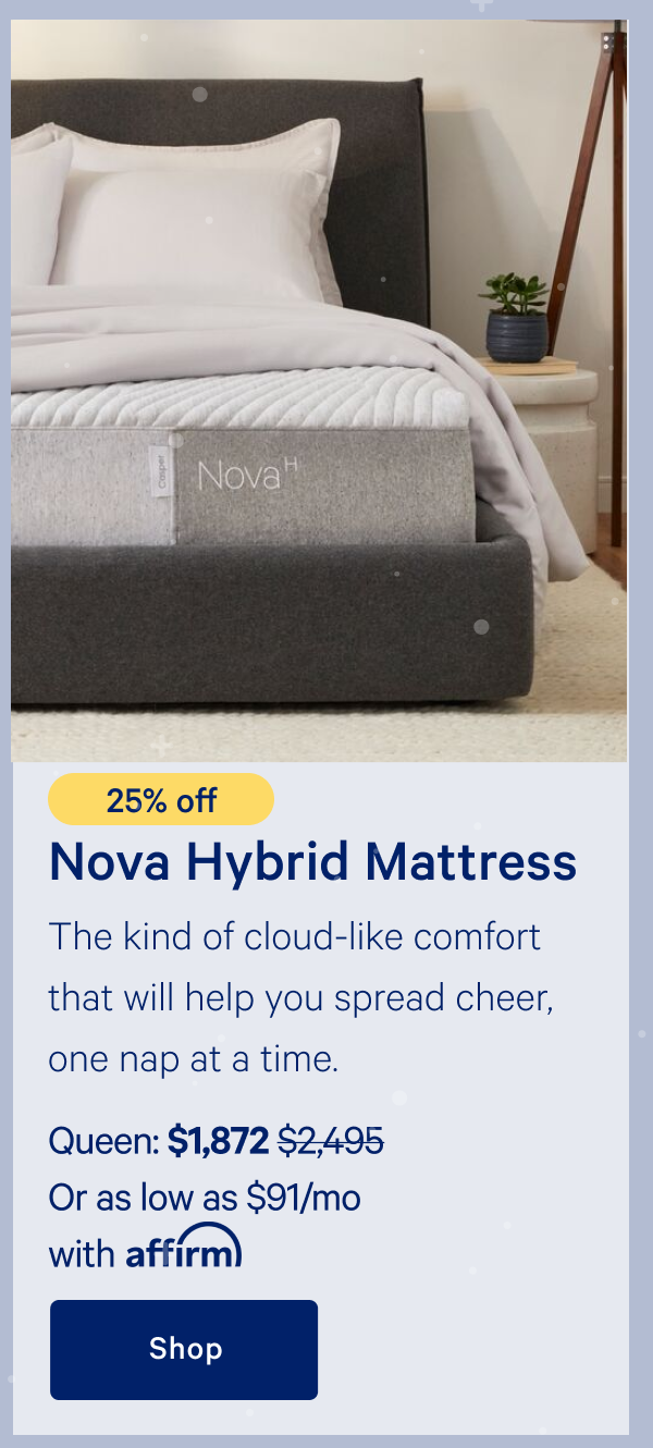 Nova Hybrid Mattress >> 