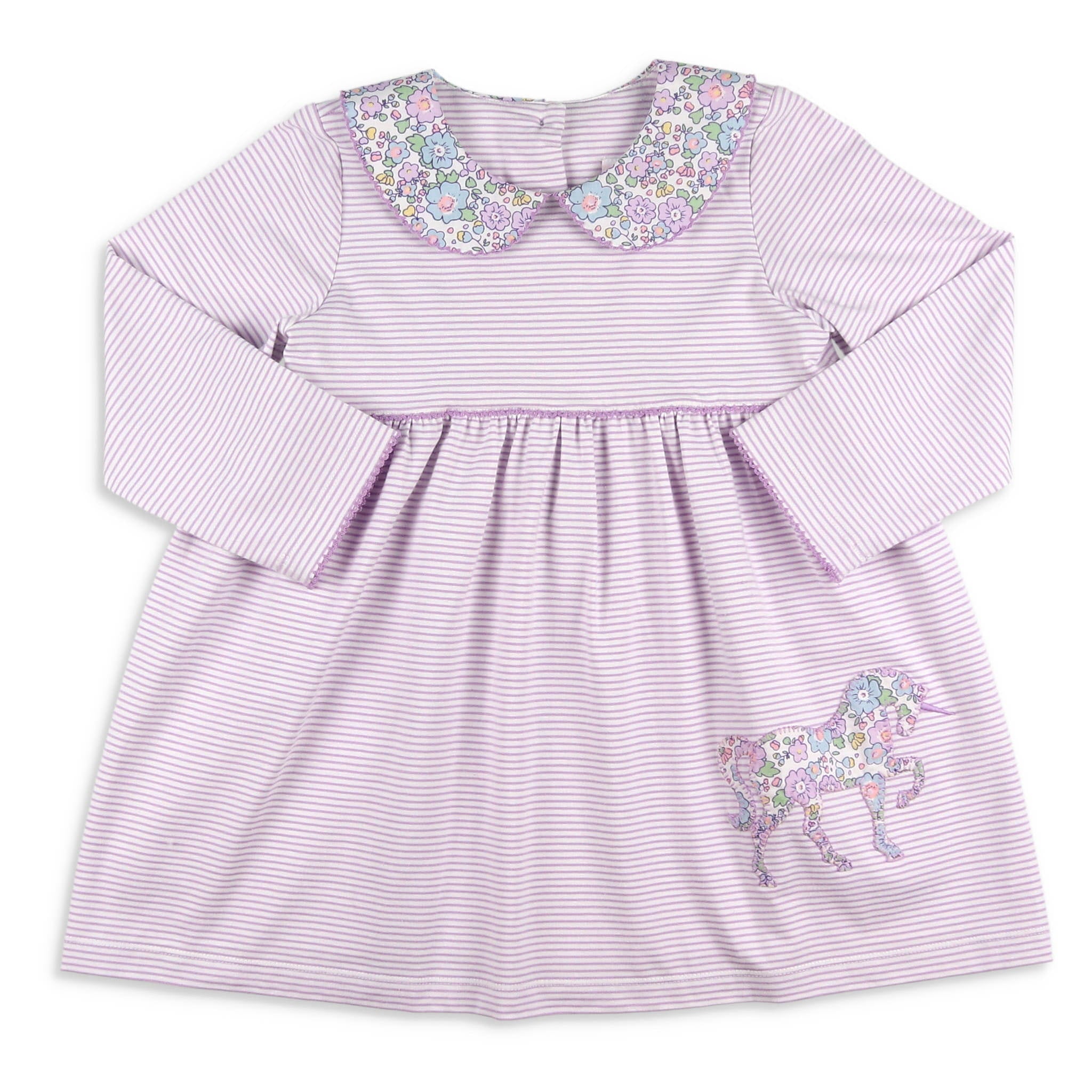 Image of Girls Unicorn Dress - Lavender Haze