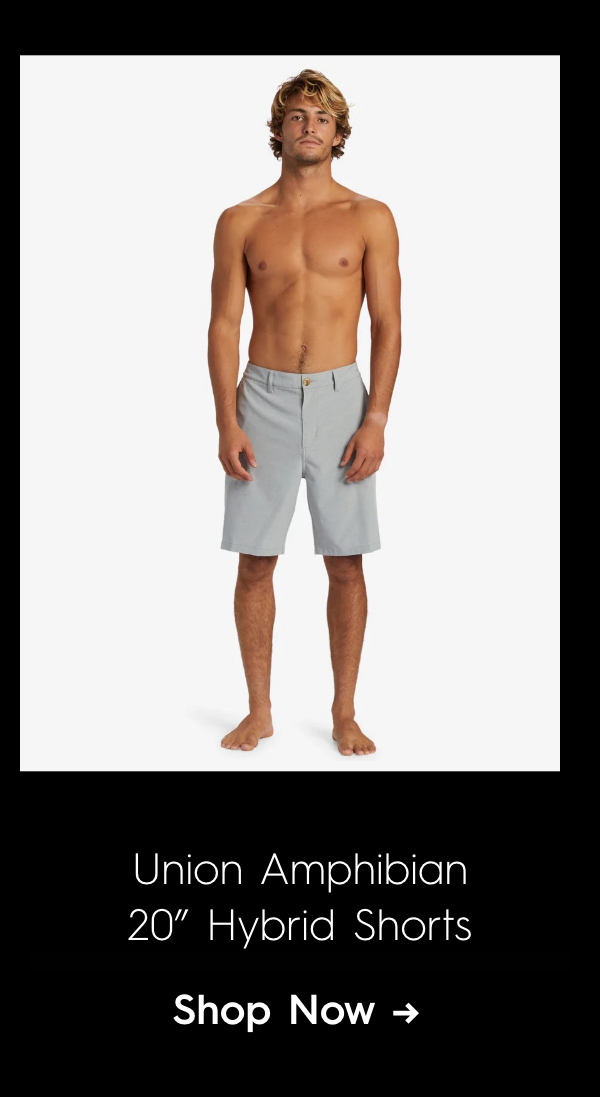 Union Amphibian 20" Hybrid Shorts