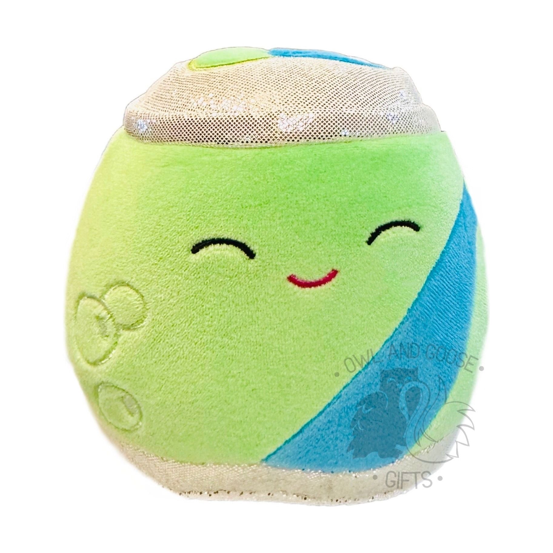 Squishmallow 5 Inch Gist the Soda Neon Foods Plush Toy