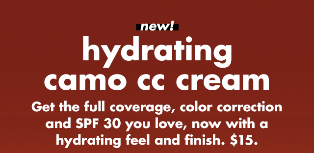 NEW Camo Hydrating CC Cream