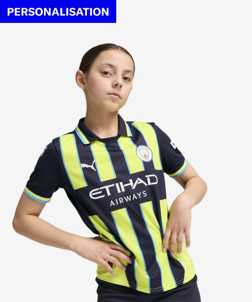 Puma Manchester City Away Shirt 2024 2025 Juniors