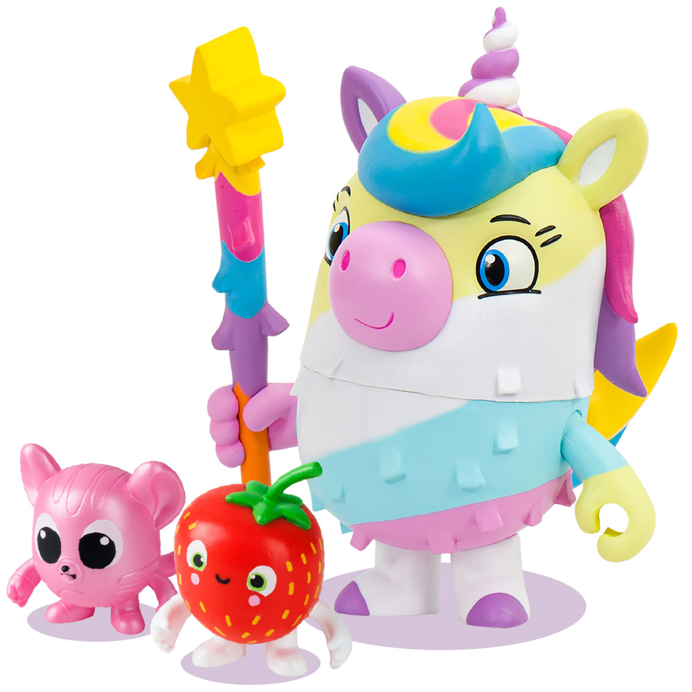 Pinata Smashlings: Pinata Box - Luna The Unicorn Pinata Character Figure