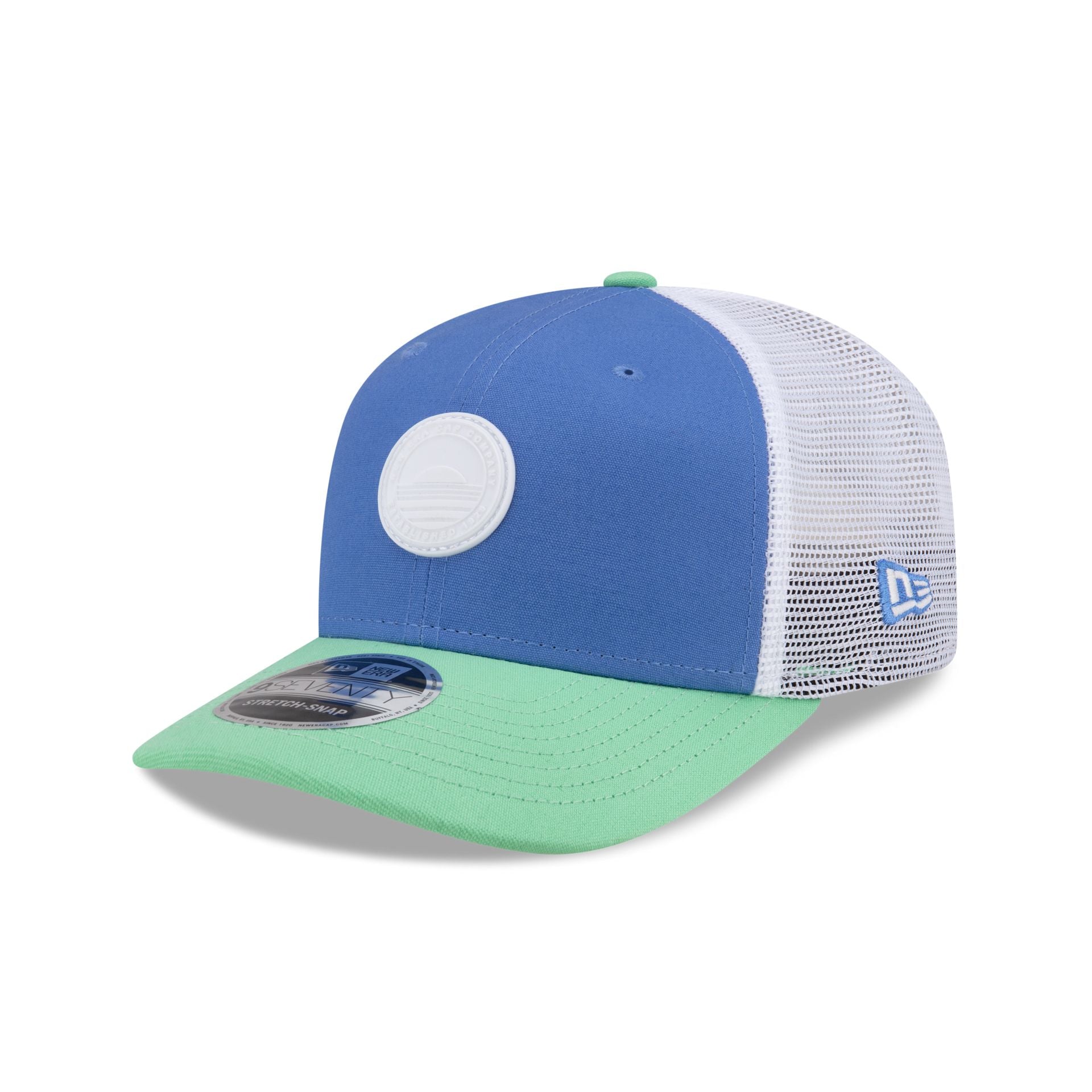 Image of New Era Cap Blue 9SEVENTY Trucker