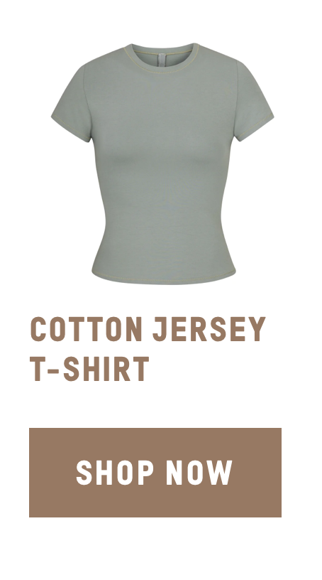 COTTON JERSEY T-SHIRT