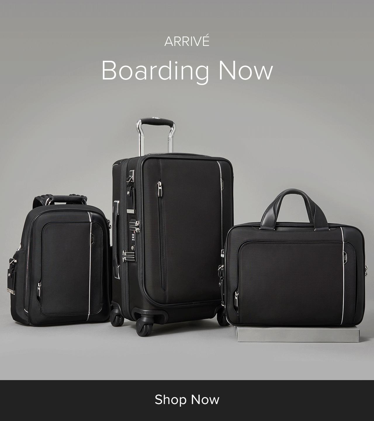 Shop Now: Arrive Boarding Now 