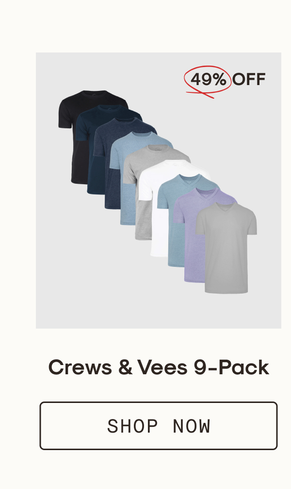 Crews & Vees 9-Pack