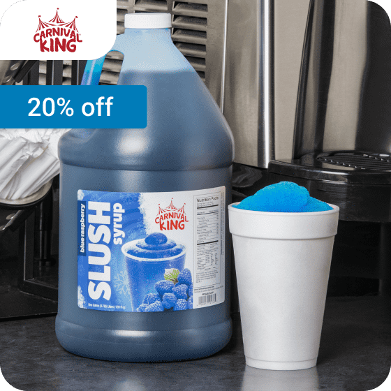 20% off Carnival King Slushy Syrups