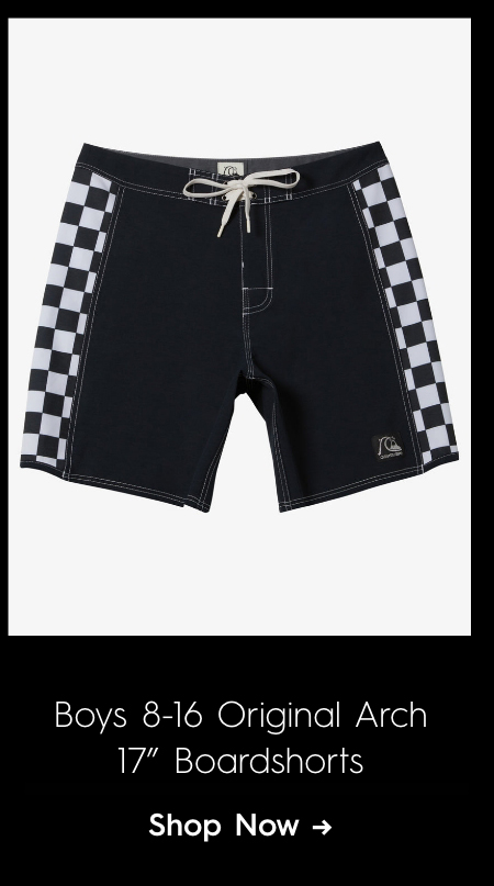 Boys 8-16 Original Arch 17" Boardshorts