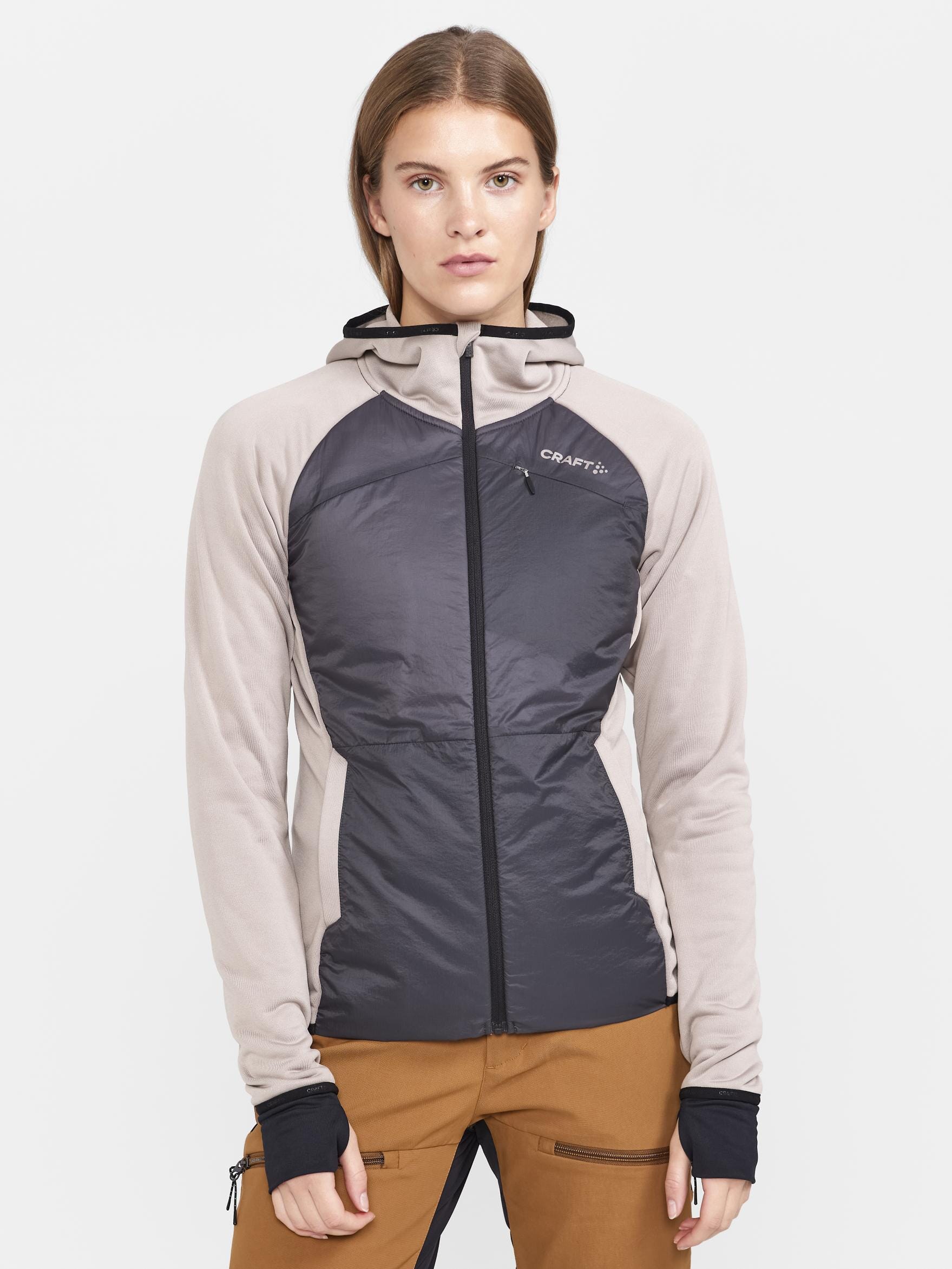 Image of WOMENS ADV HYBRID MIDLAYER