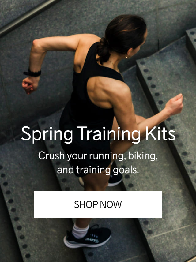 Spring Training Kits - Crush your running, biking, and training goals | Shop Now