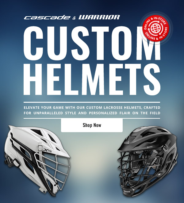 Custom Lacrosse Helmets