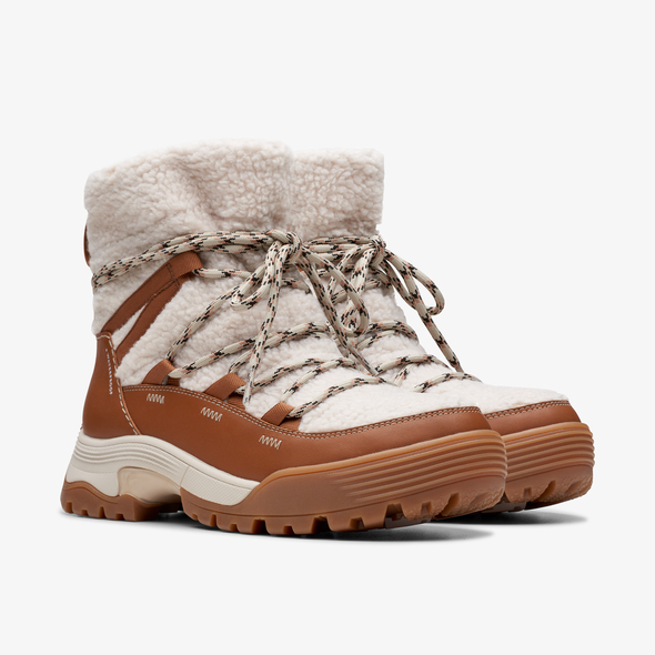 ATL Hike Up Waterproof Ivory Warmlined Combination