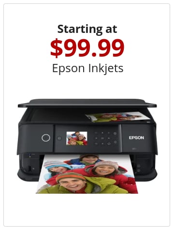 Starting at $99.99 Epson Inkjets