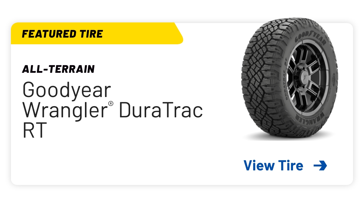 Featured Tire - Goodyear Wrangler® DuraTrac RT - View Tire