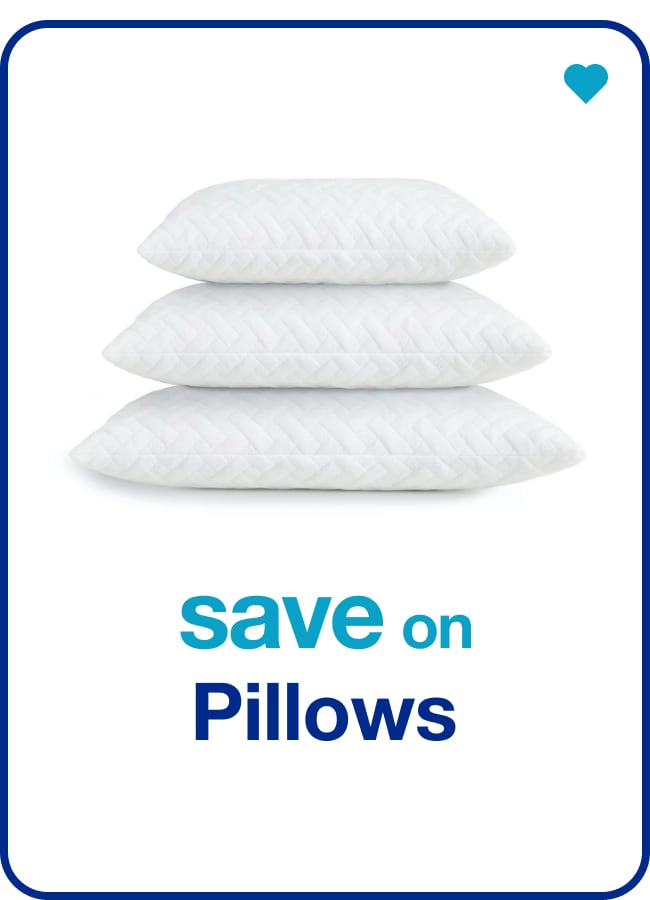 Save on Pillows â€” Shop Now!