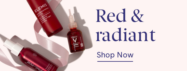 Red & radiant, shop now