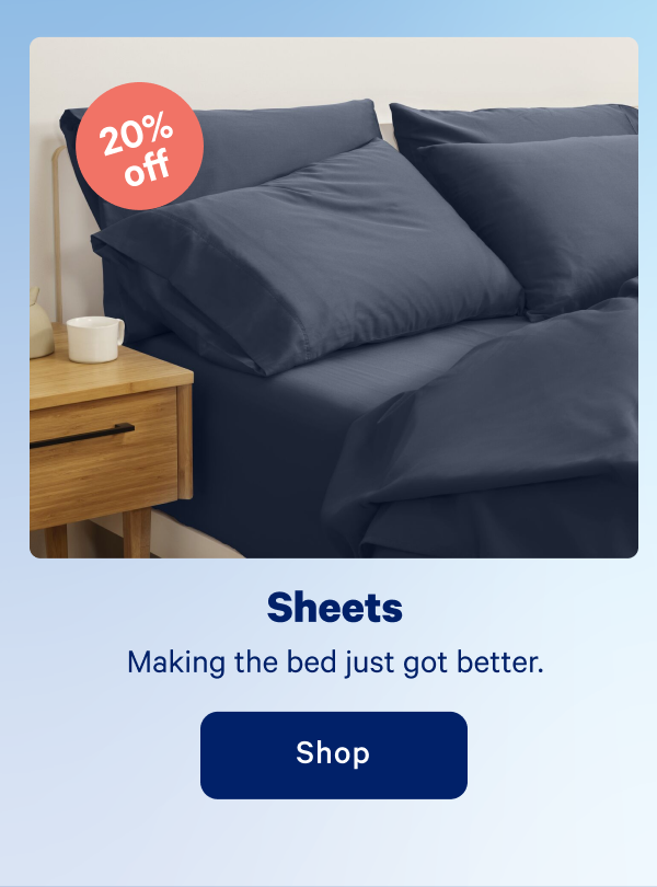 Sheets >> Shop >>