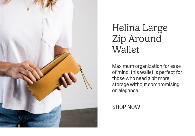 Shop Helina Large Zip Around Wallet